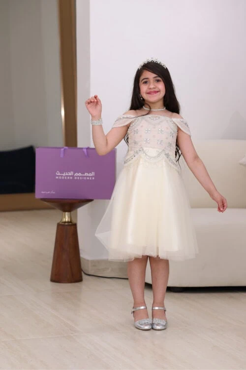 فستان بناتي مناسبات تل